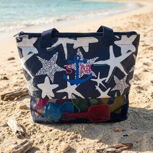 "Sand N Shore" Thermal Tote By Thirty-one